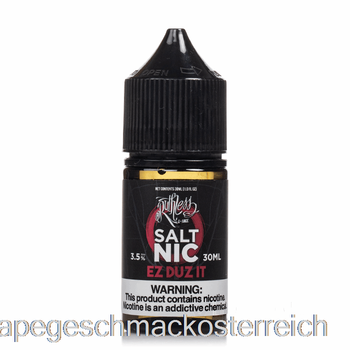 Ez Duz It – Rücksichtsloses Salz – 30 Ml 50 Mg Vape-Geschmack